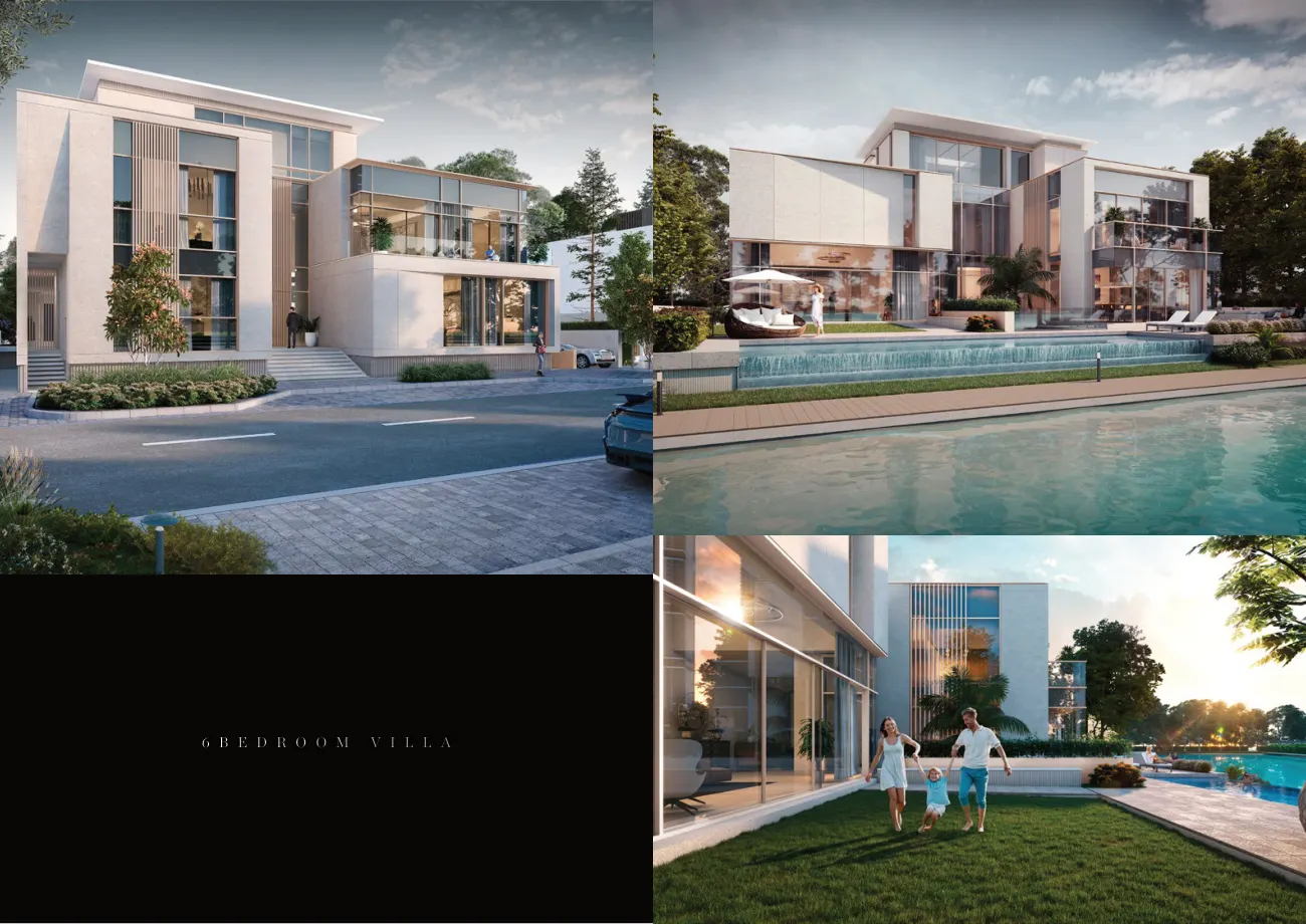 Villa exterior renderings
